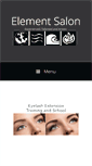 Mobile Screenshot of element-salon.com